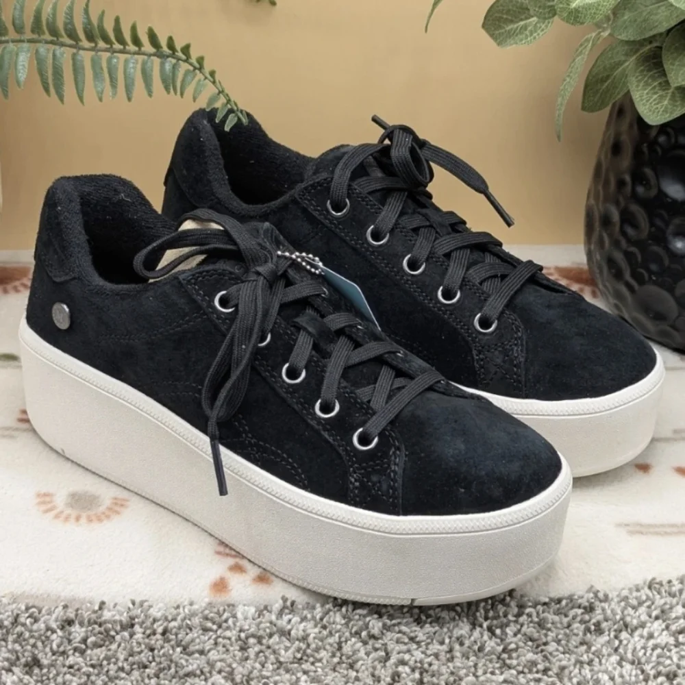 New Skechers Martha Stewart Plateau Chic Lady Platform Sneakers Women's Sz 7 - Picture 2 of 8